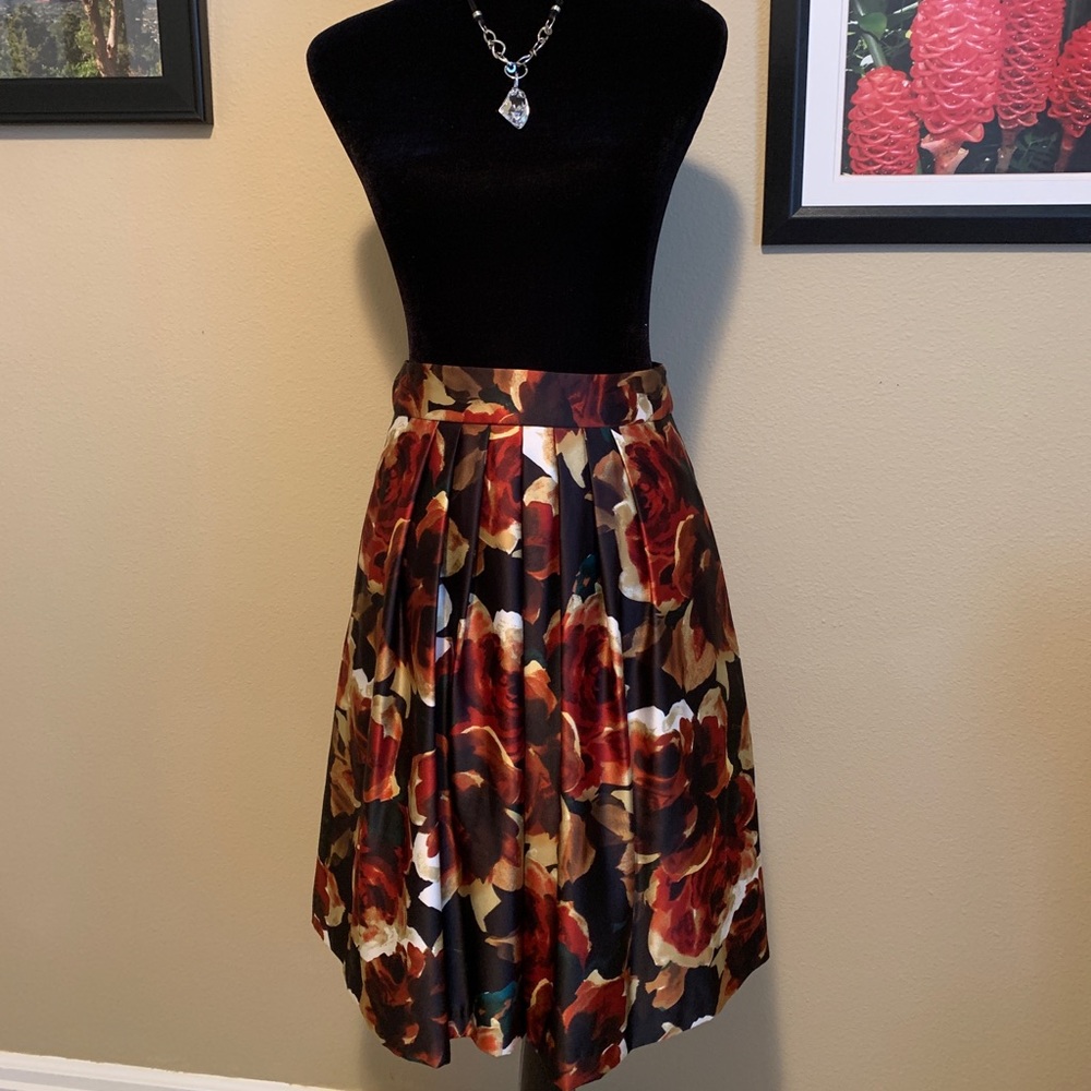 Maggie Long Floral Skirt